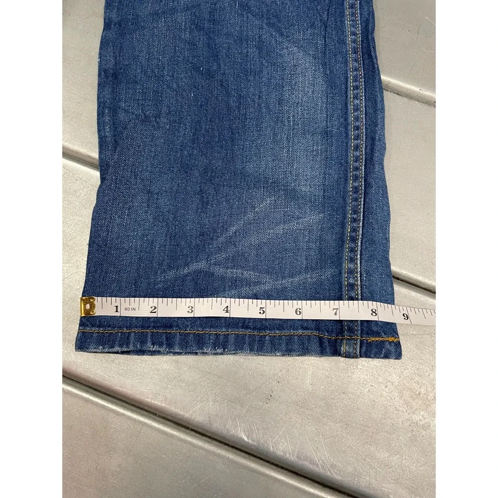 Levi's Men's Straight Jeans - Blue - Picture 10 of 16